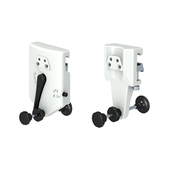 Medical mounting arm on horizontal standard runner from iTD