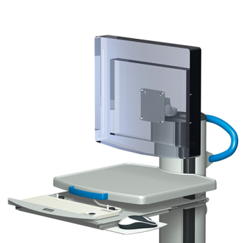 Monitor mount for neurology cart from iTD