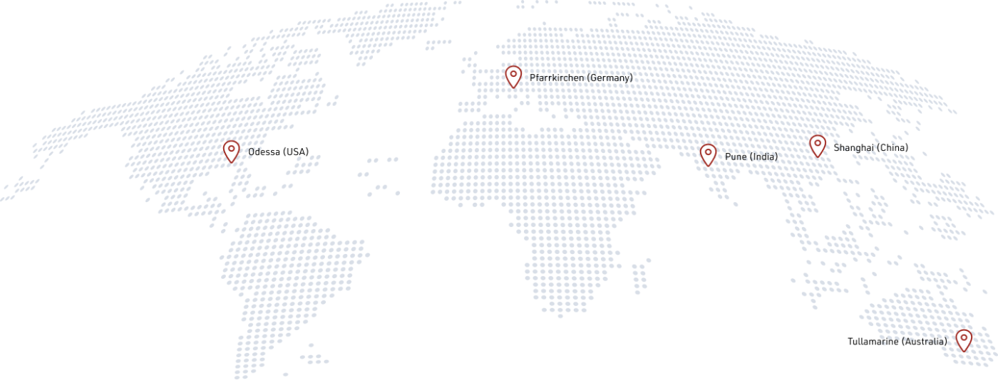 Map with iTD subsidiaries